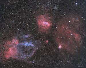 Bubble Nebula Area