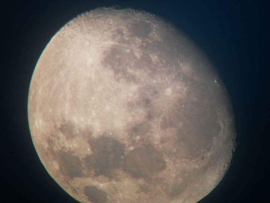 La Luna quasi gibbosa