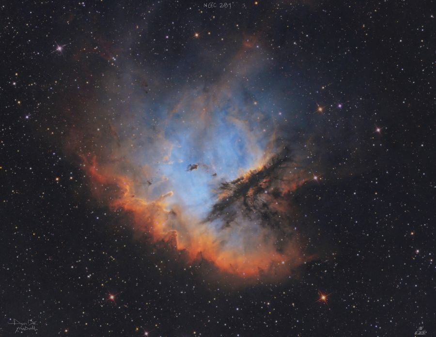 NGC281 Nebulosa Pacman in SHO