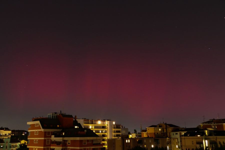 Sar (Stable Auroral Red arches) ripresa da Milano