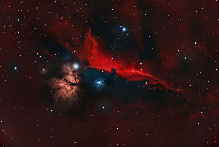 Nebulose Fiamma e Testa di Cavallo