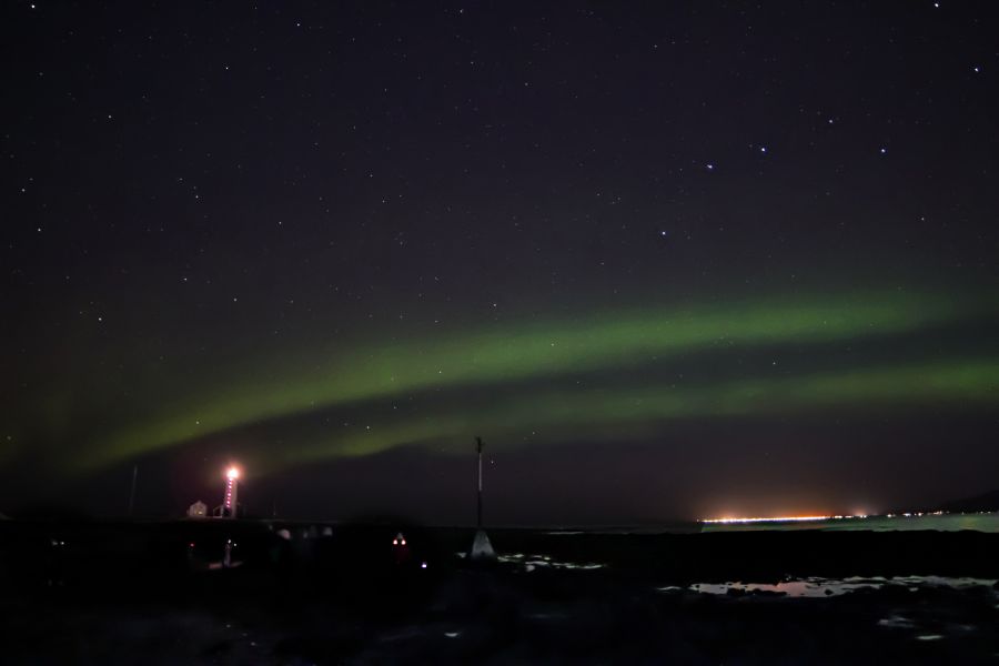 Aurora Boreale con il Grande Carro