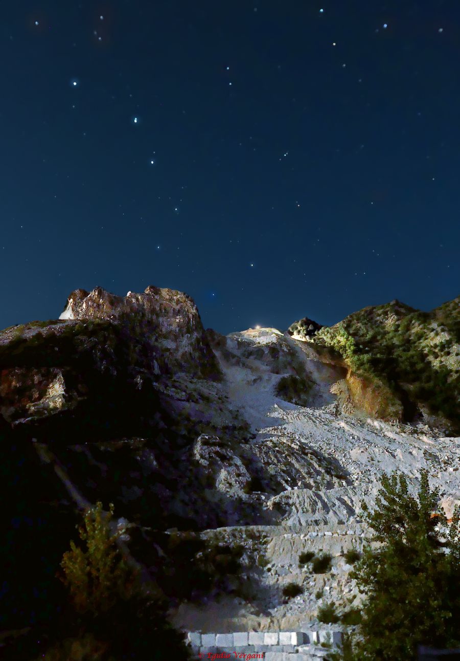 Grande Carro alle cave di marmo di Carrara