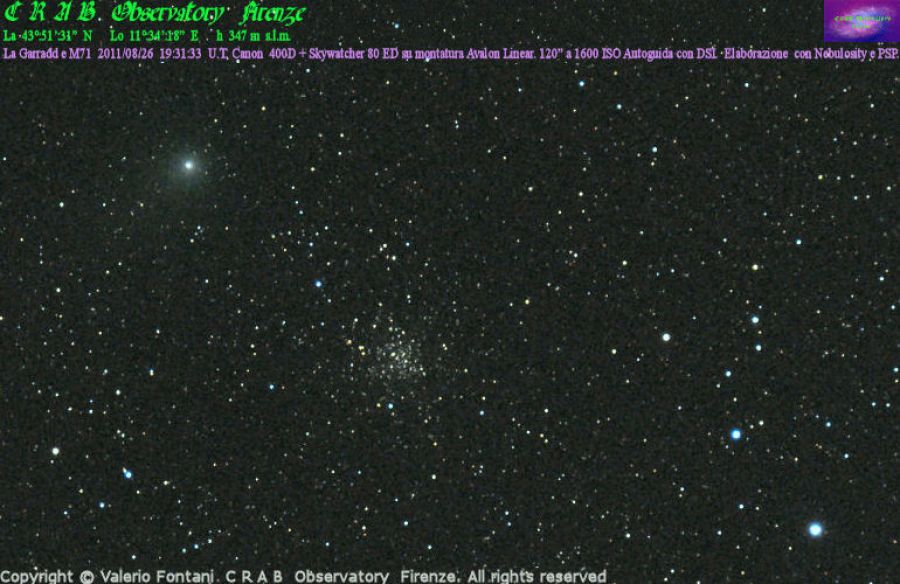 Cometa Garrad e M71