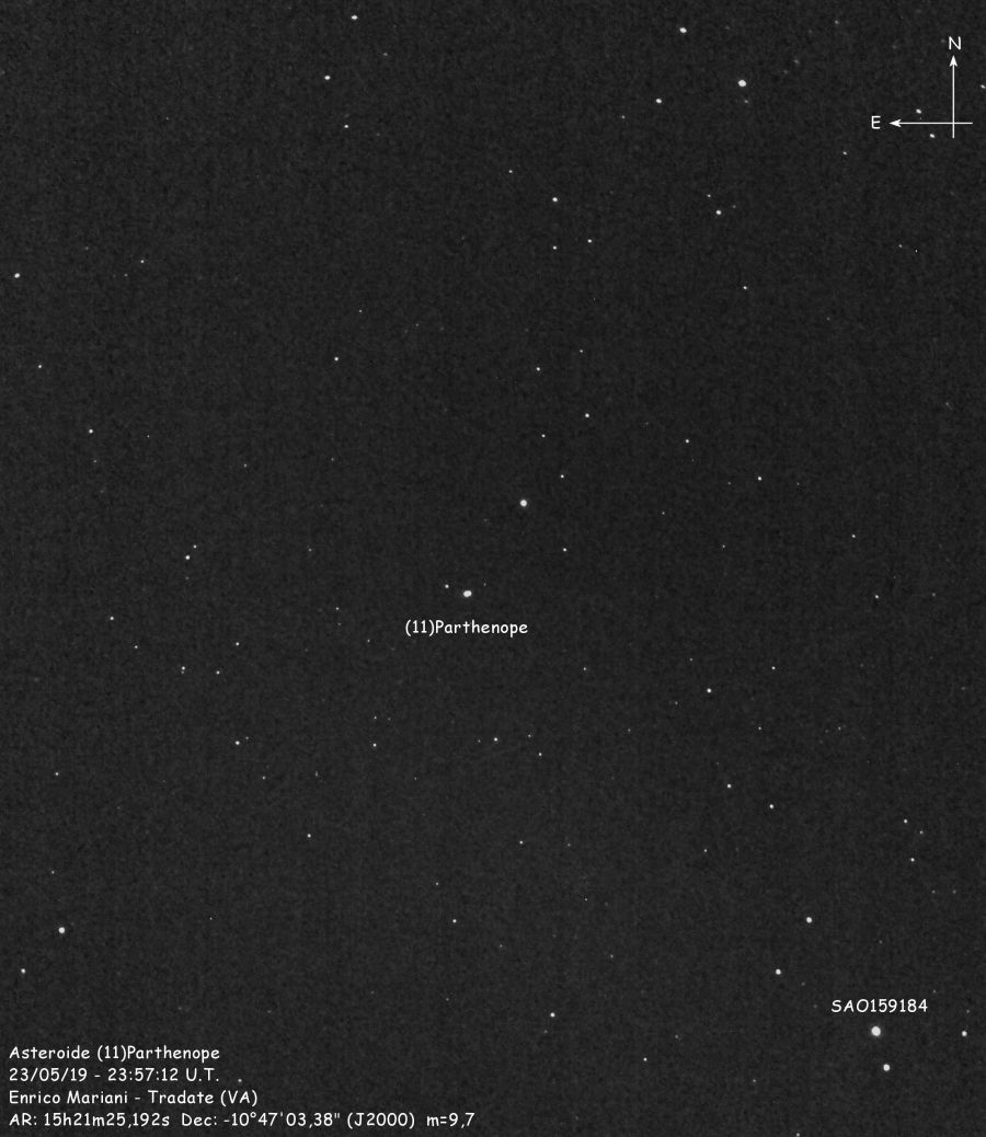 Asteroide (11)Parthenope