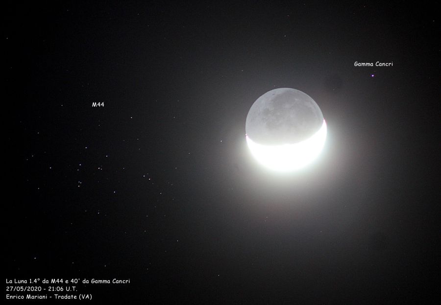 Luna, M44 e Gamma Cnc