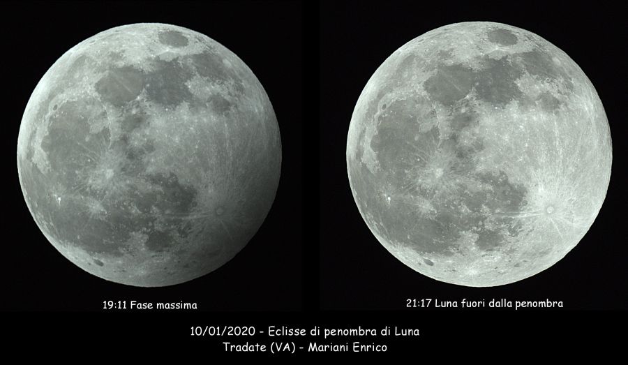 Eclisse parziale di penombra della Luna