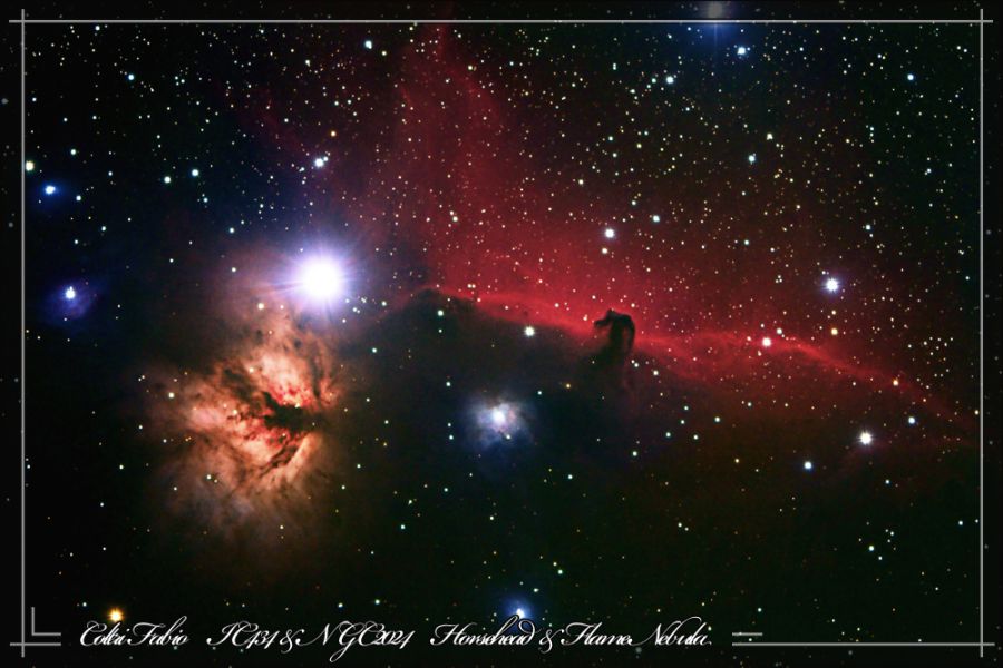 Nebulosa Fiamma e Testa Cavallo