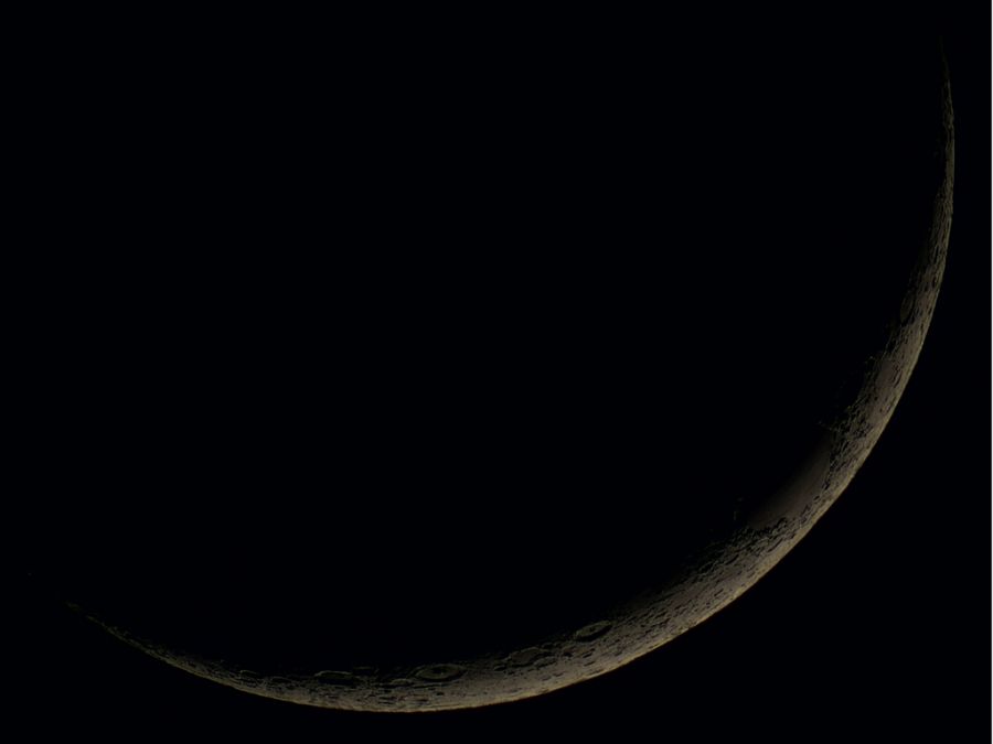 Luna al secondo giorno