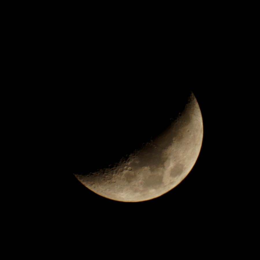 Luna al primo quarto