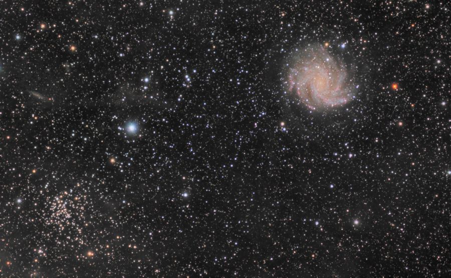 NGC 6946 and NGC 6939