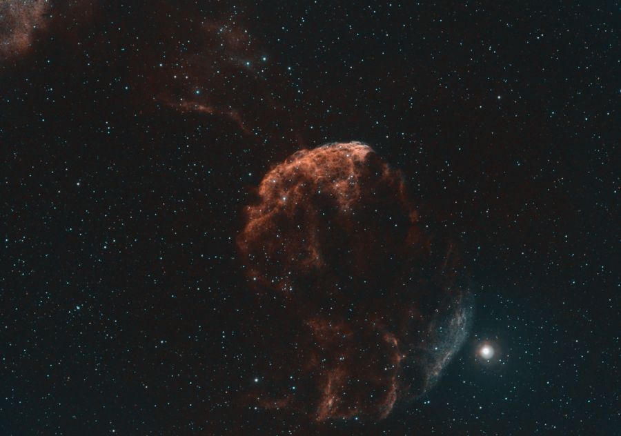 La Nebulosa "Medusa" (IC 443) in HOO