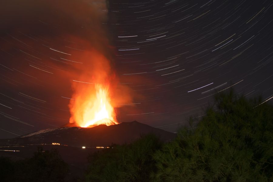 Parossismo dell’Etna del 10 Febbraio 2022