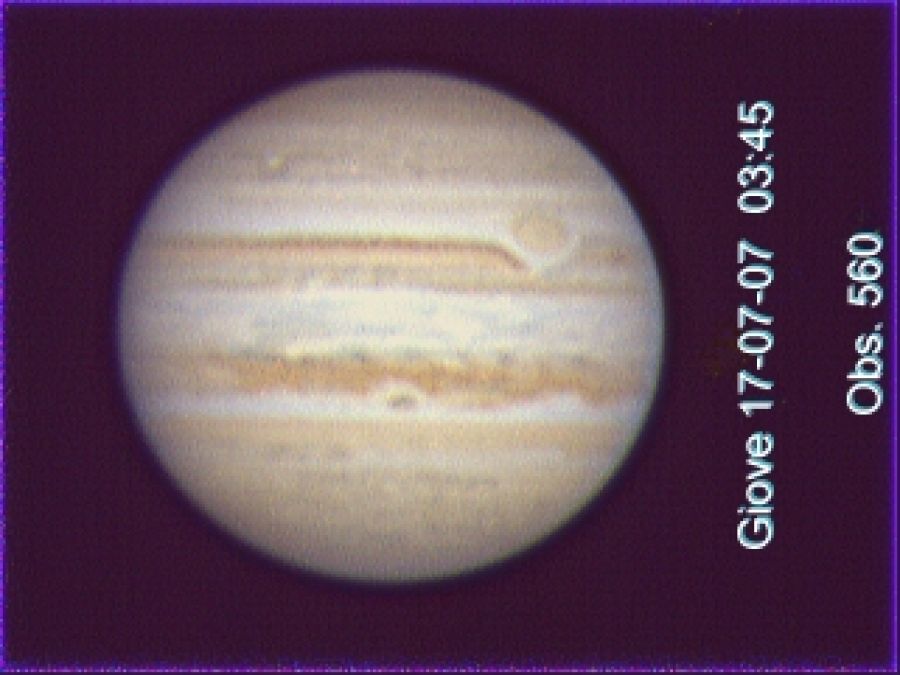 Red Spot su Giove