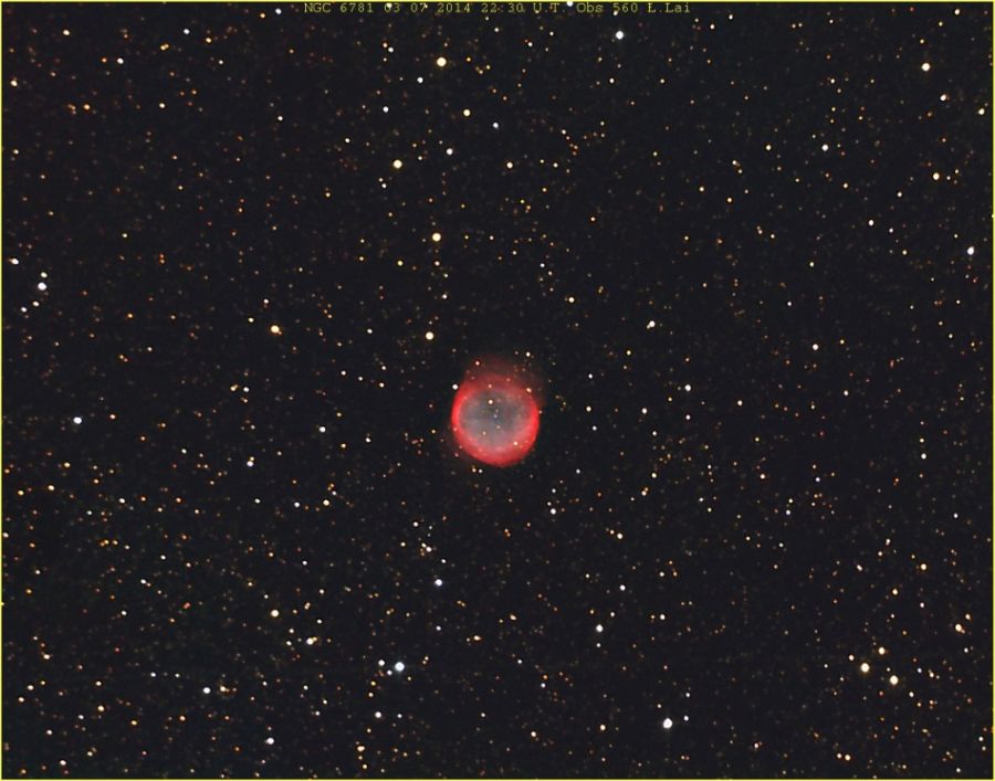 Nebulosa planetaria NGC 6781