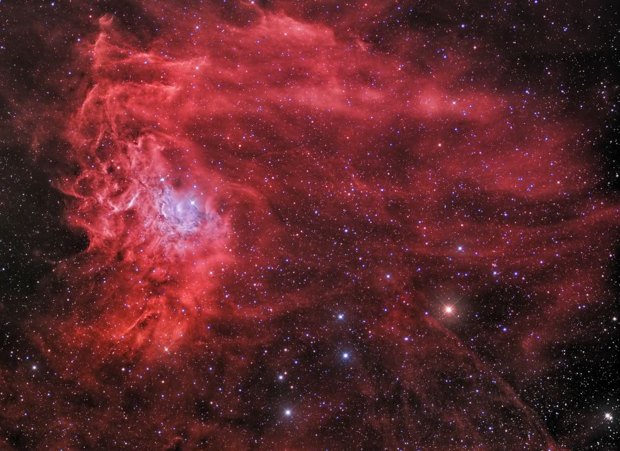 Flaming – IC 405