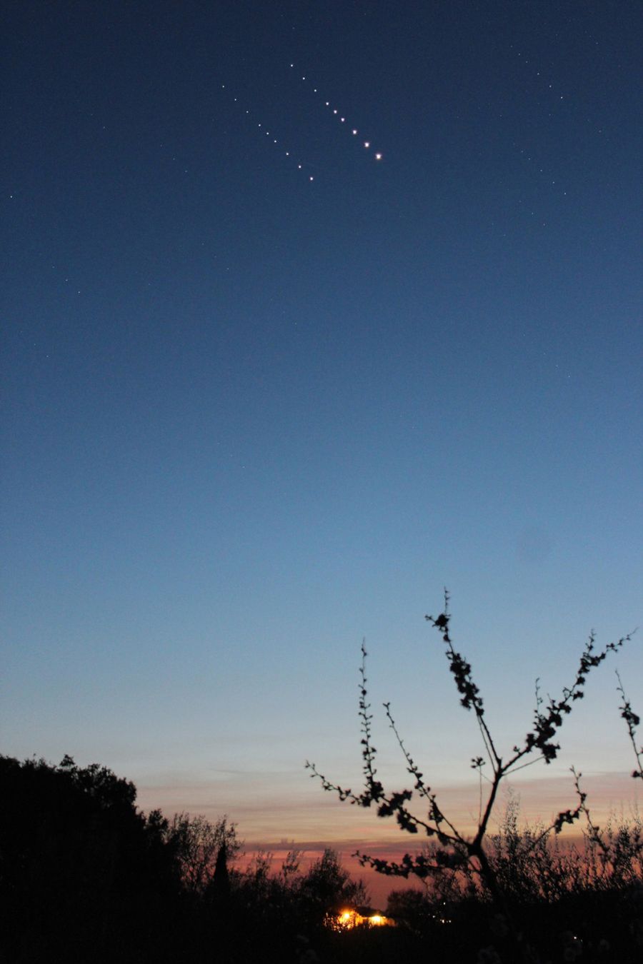 Congiunzione Giove Venere