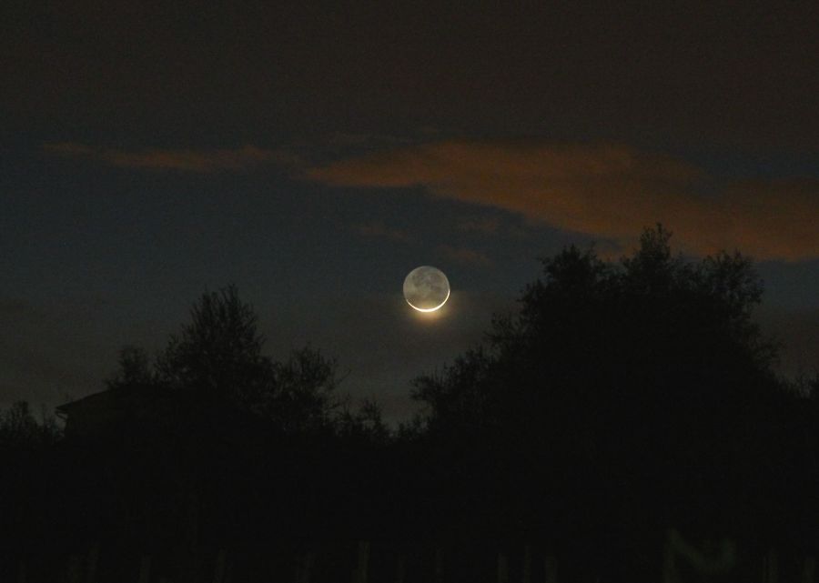 Luna al primo giorno