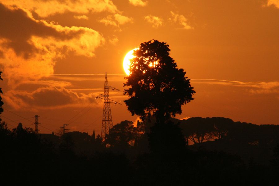 Il sole al Tramonto