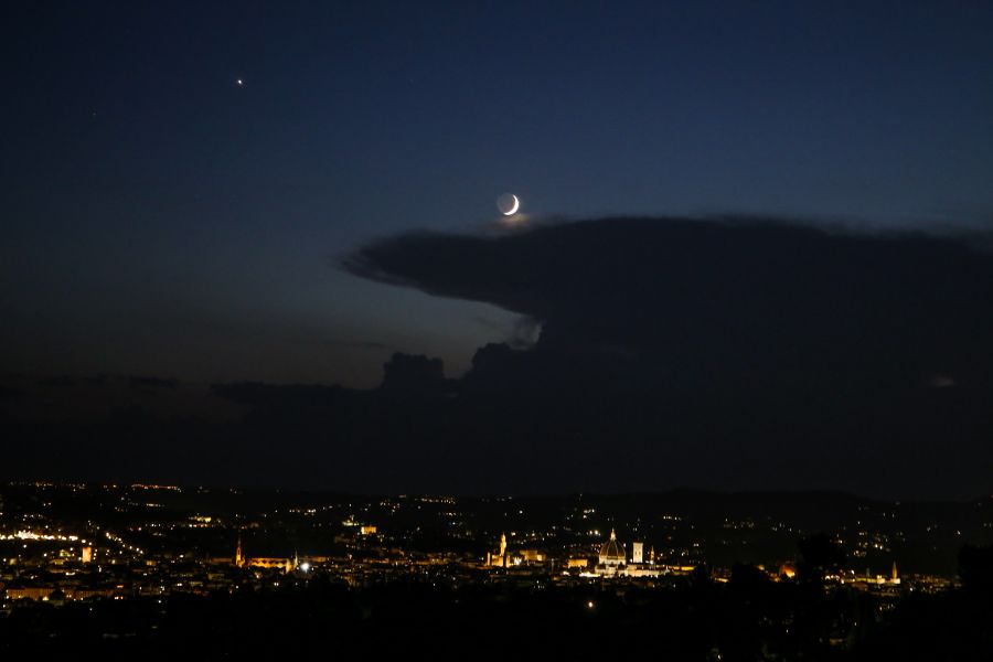 Congiunzione Luna Venere