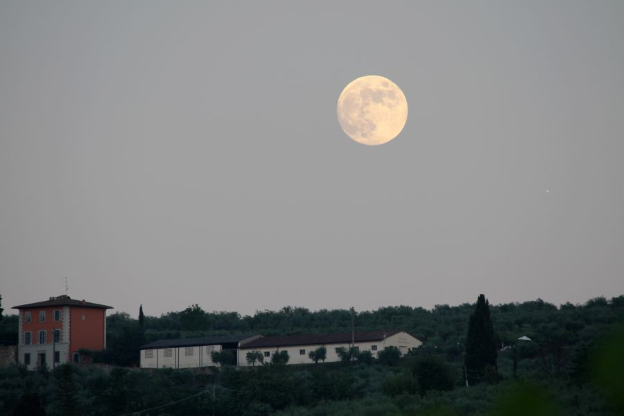 Congiunzione Luna Giove