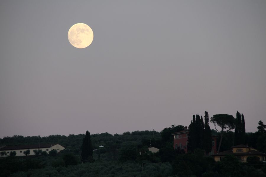 Congiunzione Luna Giove