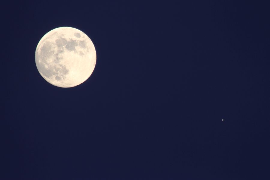 Congiunzione Luna Giove