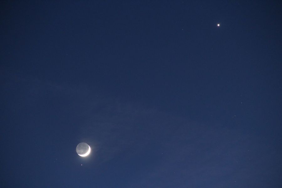 Congiunzione Luna Aldebaran con Venere