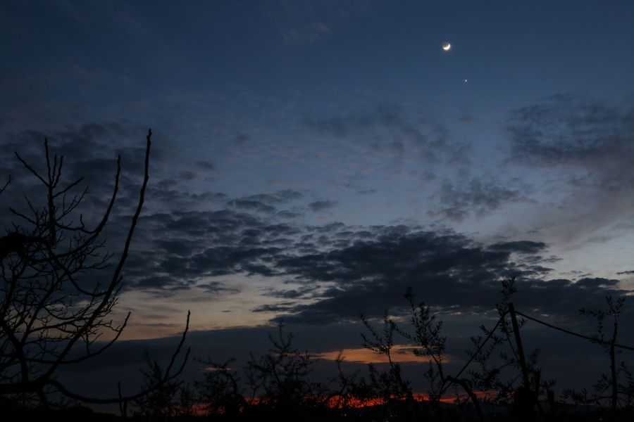 Congiunzione Luna Venere