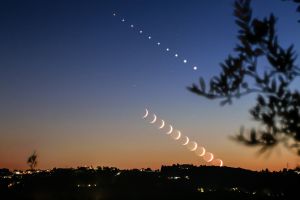 Luna e Venere in congiunzione