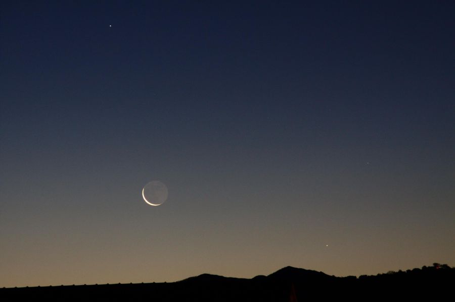 Congiunzione Luna,Mercurio,Antares