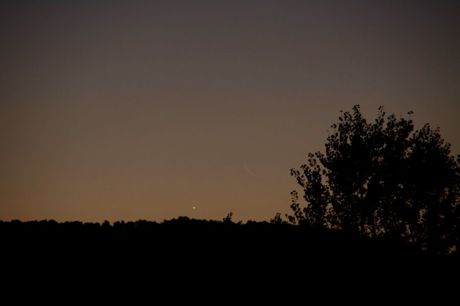 Congiunzione Venere-Luna