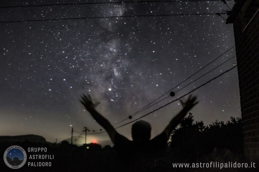 L’uomo e la Via Lattea