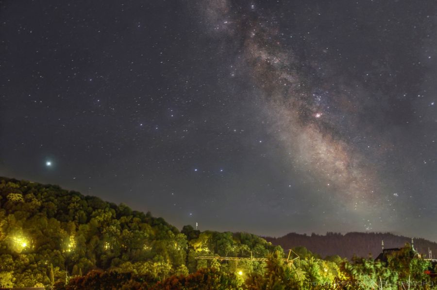 La Via Lattea su Friburgo