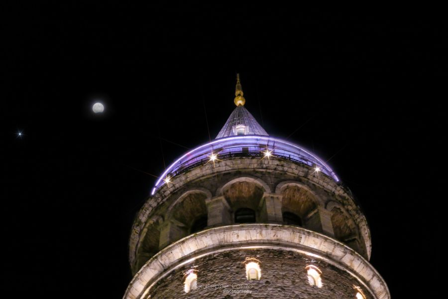 Eclissi Parziale di Luna da Istanbul