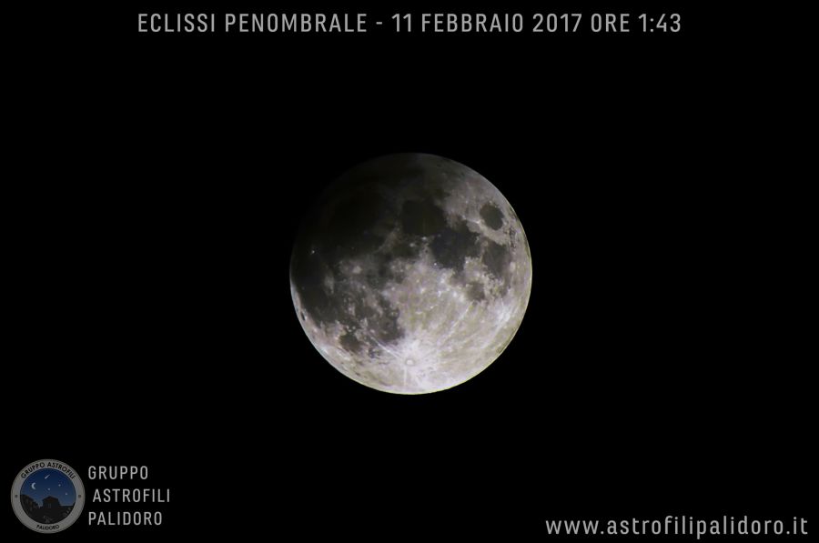 Eclissi Penombrale di Luna