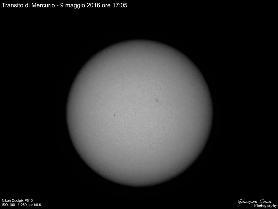 Transito di Mercurio 2016