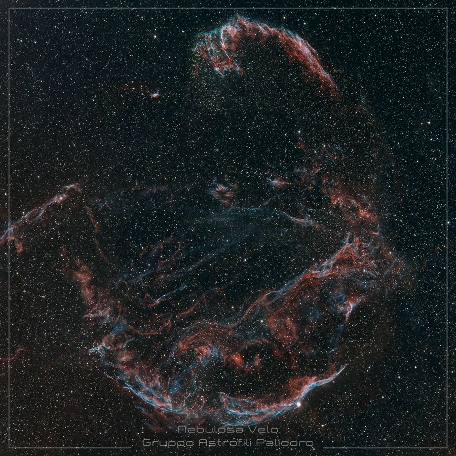 Mosaico Nebulosa Velo