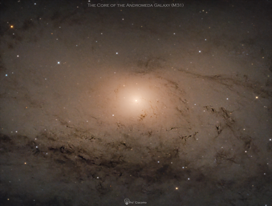 The Core of Andromeda Galaxy M31