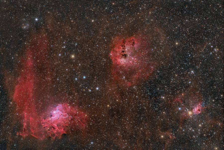 Nebulae in Auriga