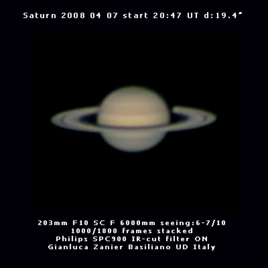 Saturno con C8