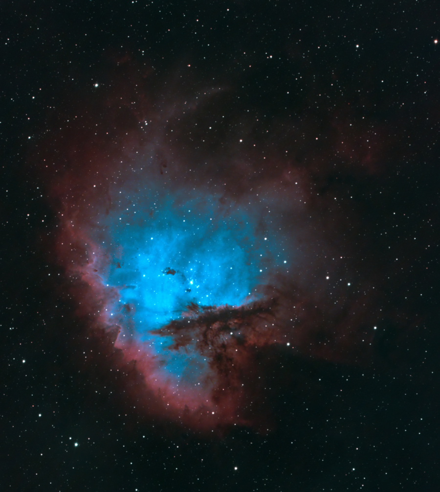 NGC281   PACMAN NEBULA – RIELABORAZIONE