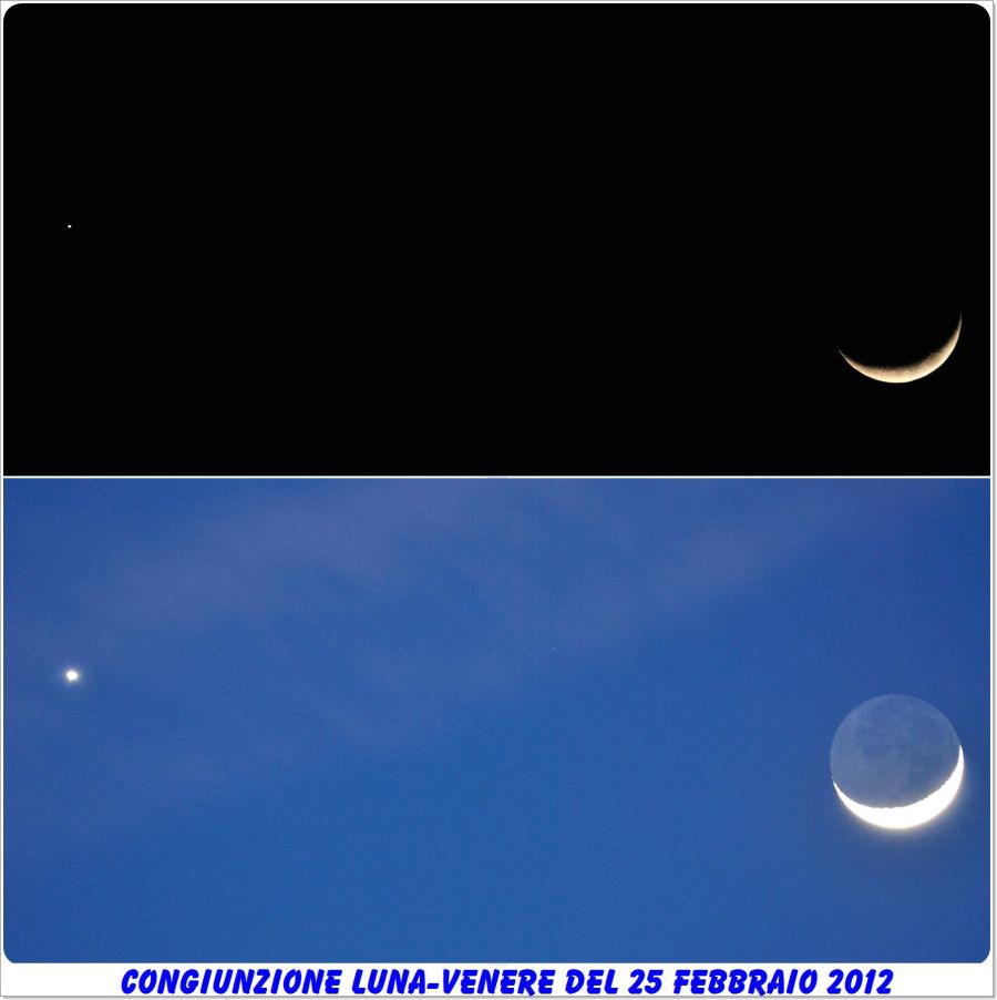 Congiunzione Luna-Venere