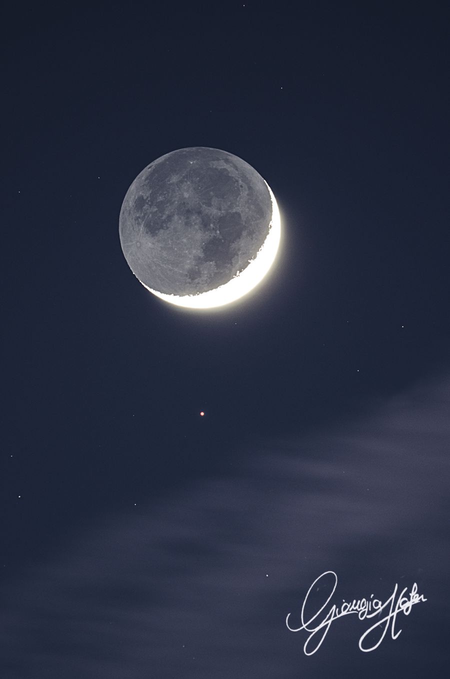 Luna e Aldebaran