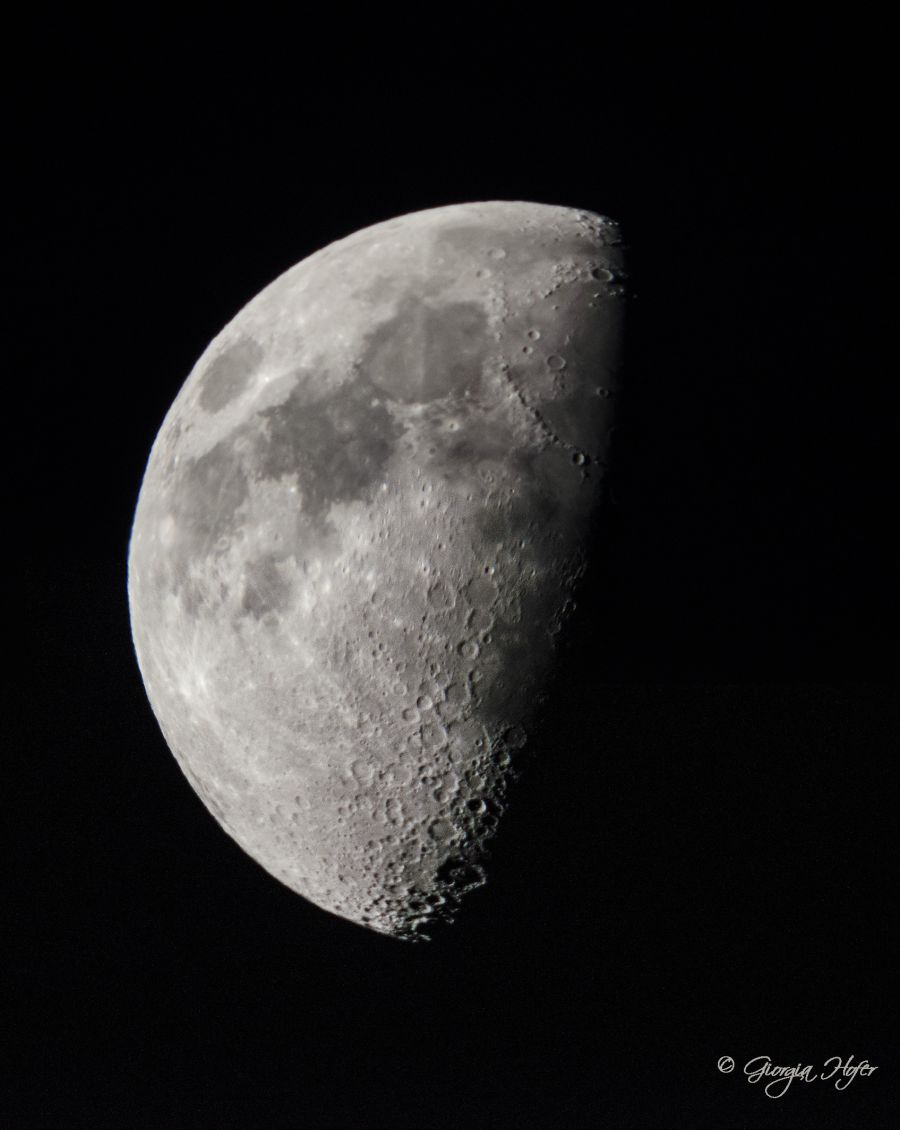 Luna al primo quarto