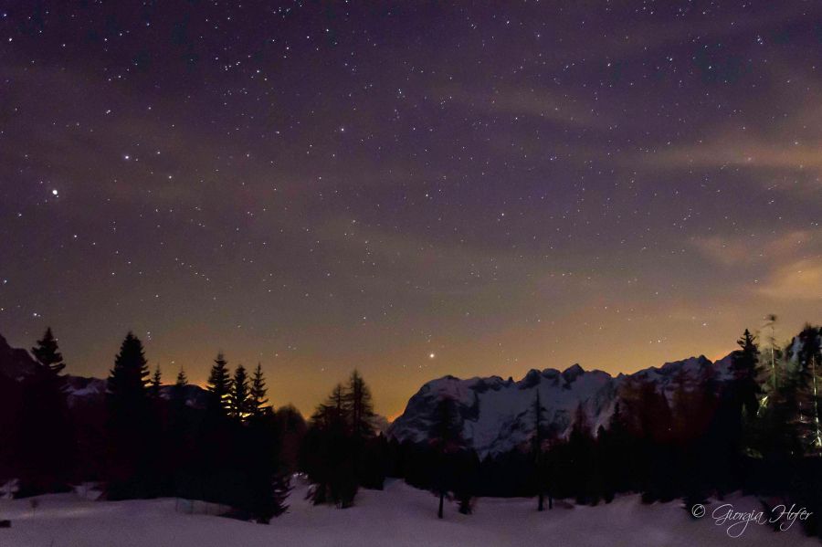 Marte sorge nella costellazione della Vergine