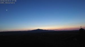 Congiunzione Luna-Venere catturata da una meteocam (photo 1)