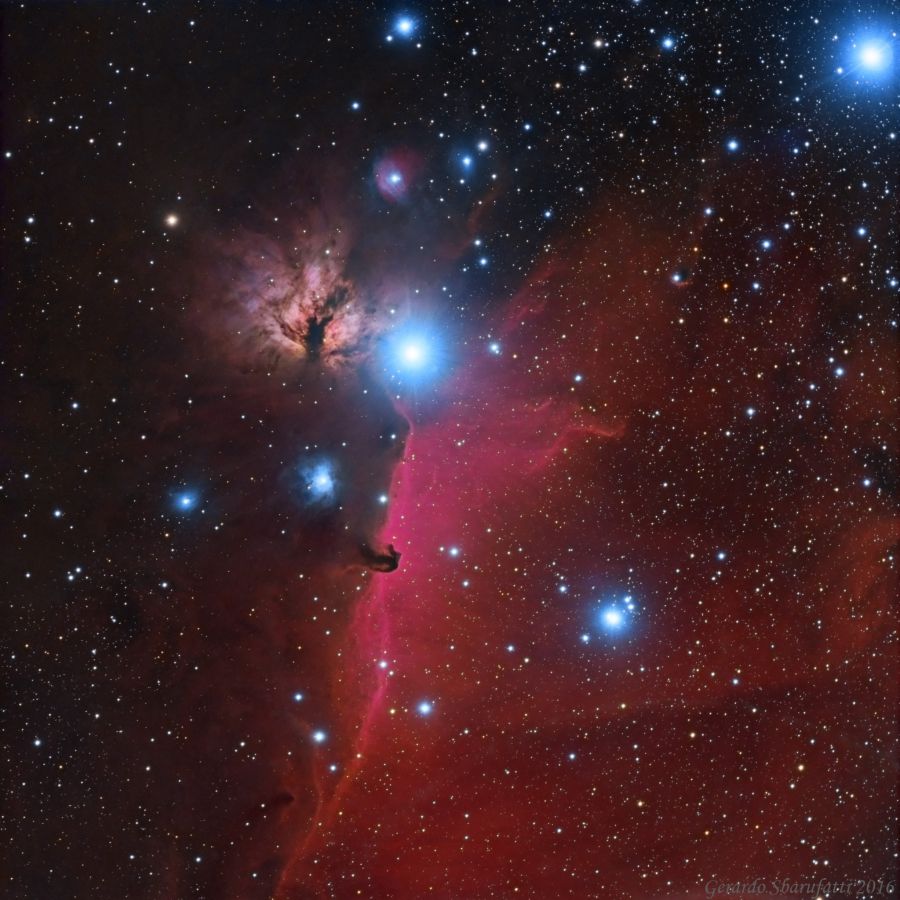 IC434 – NGC 2024 – B33 Horsehead nebula