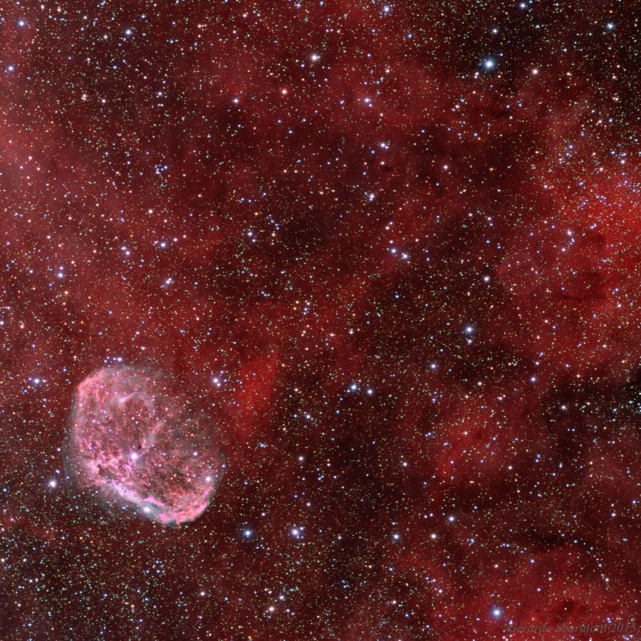 Crescent Nebula NGC6888 – PN G75.5+1.7