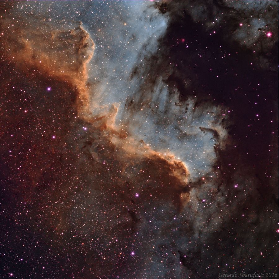 NGC 7000 in SHO